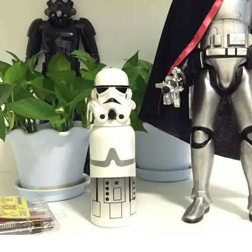 Botella Aluminio Star Wars Stormtrooper 500 Ml + Envio Grati