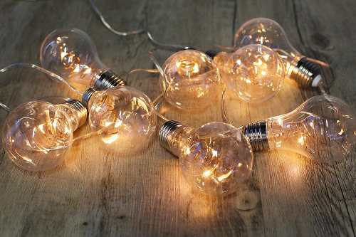 Guirnaldas Luz Blanca Micro Led Hadas De Ampolletas