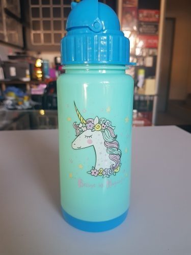 Botellas 300 Cc Unicornio Kawaii