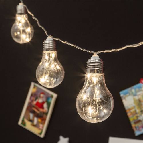 Guirnaldas Luz Blanca Micro Led Hadas De Ampolletas