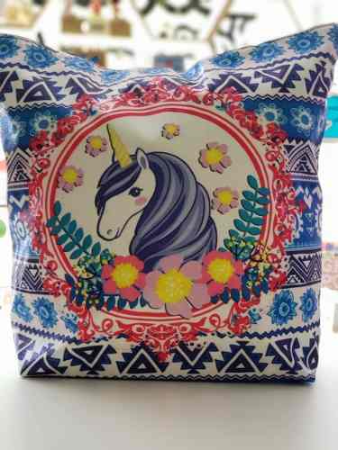 Set Verano Unicornio Bolso Cuaderno Lapizkawaii