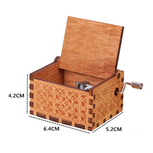 Caja Musical Madera Aladdin
