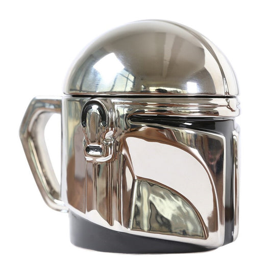 Tazón ceramica 3D casco boba fett Mandalorian
