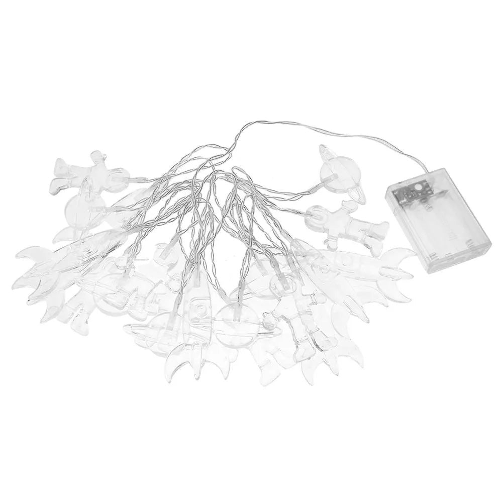 Guirnaldas Luces 10 led 1,8 M astronauta nave espacial