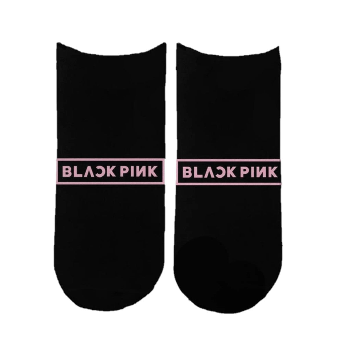 Calcetín 3d Tobilleras Black pink
