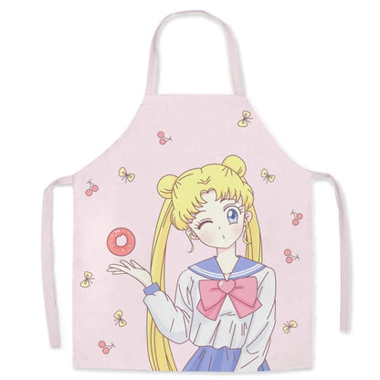 Delantal cocina divertido Sailor moon diseños