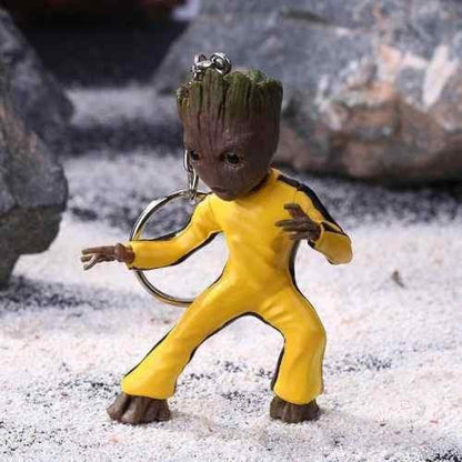 Llavero Baby Groot Guardianes Galaxia 7,5 Cm Figura Acción