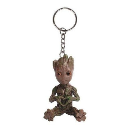 Llavero Baby Groot Guardianes Galaxia 7,5 Cm Figura Acción