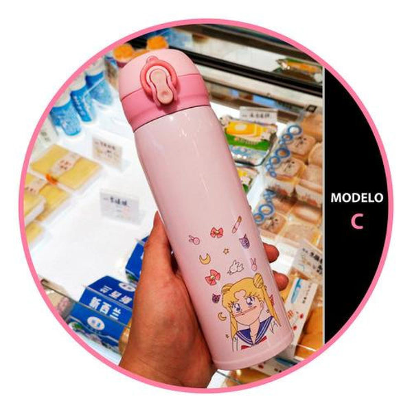 Botella termo Sailor moon Serena Usagi Tsukino Kawai