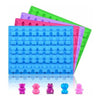 Molde silicona mini animalitos 44 unidades
