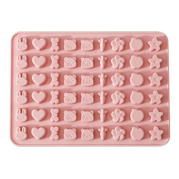 Molde de Silicona 54 mini figuras kawaii cut conejito osos