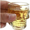 Set De 6 Vasos Vidrio Shot Calavera , Fiesta, Trago Tequila