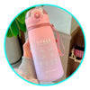 Botella de agua deportiva kawaii space