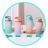 Botella de agua deportiva kawaii space
