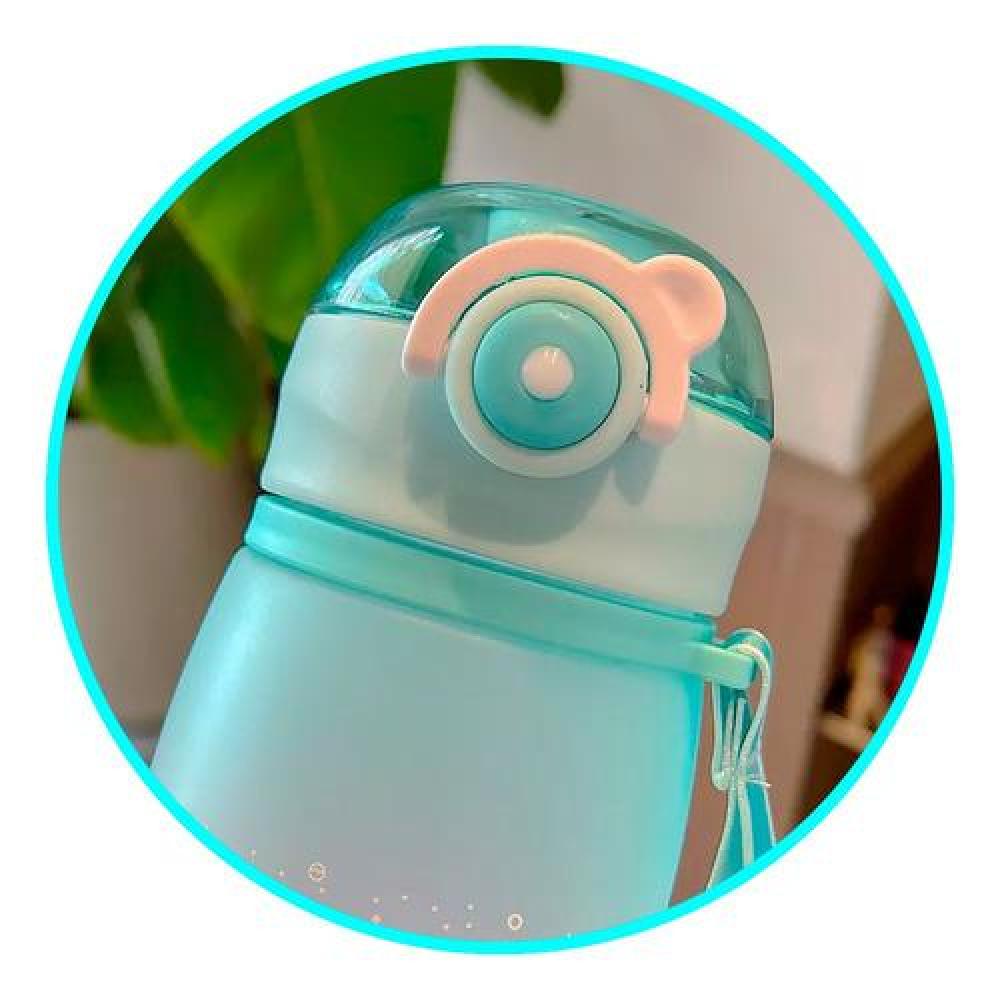Botella de agua deportiva kawaii space
