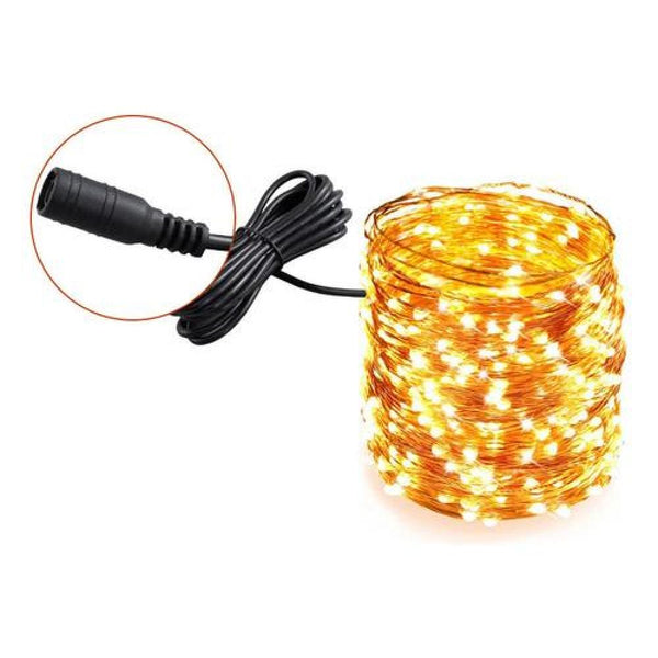 Luz guirnalda Fairy Lights alambre 100 leds 10 mts. hadas