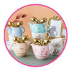 juego de té tetera cerámica individual luxury  it´s a girl