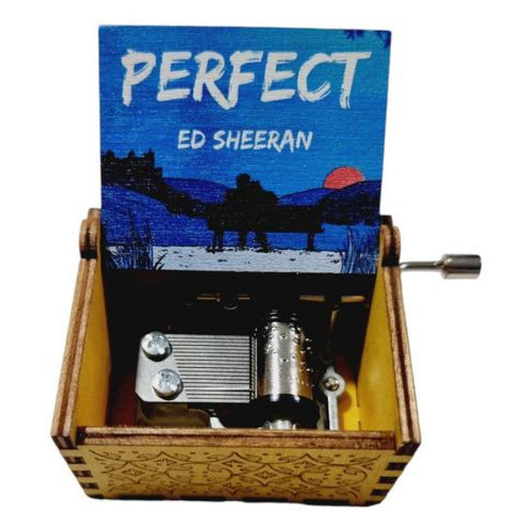 Caja musical Perfect by Ed Sheeran
