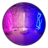 Lámpara Neón led Gato pila decoración