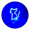 Lámpara Neón led Gato pila decoración