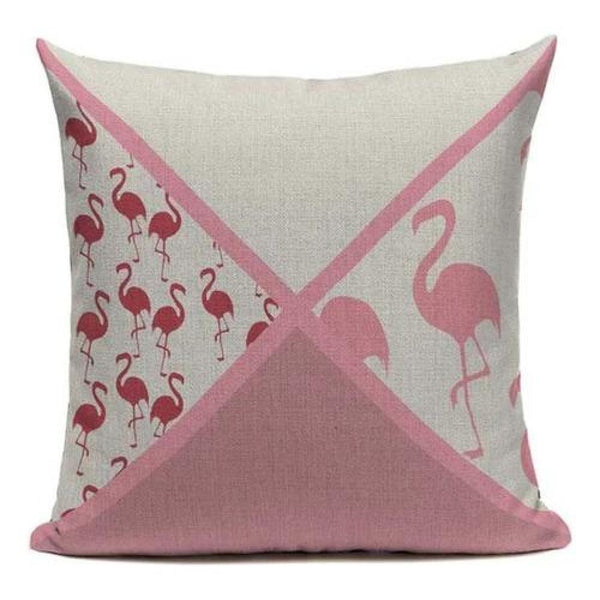 Cojines Lino Flamenco, Rosado Pieza Niña