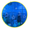 Cortina led cascada estrellas Luna Fairy lights