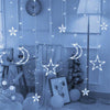 Cortina led cascada estrellas Luna Fairy lights