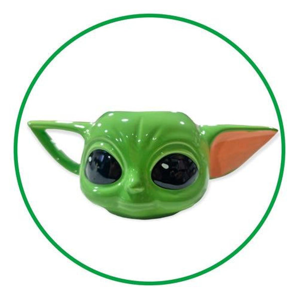 Tazón Taza ceramica 3D Baby Yoda Mandalorian