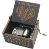 Caja Musical Elvis Can't Help Falling In Love corazón amor