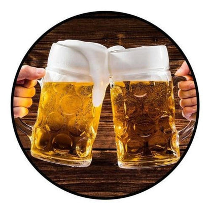 Vaso Xl Shopero Vidrio Cervecero 1000 Ml 1 Litro