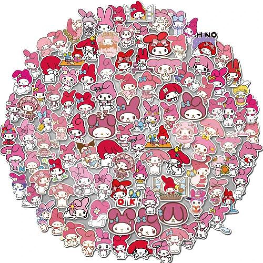 Set Sticker calcomanias animación My Melody cute