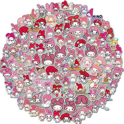 Set Sticker calcomanias animación My Melody cute