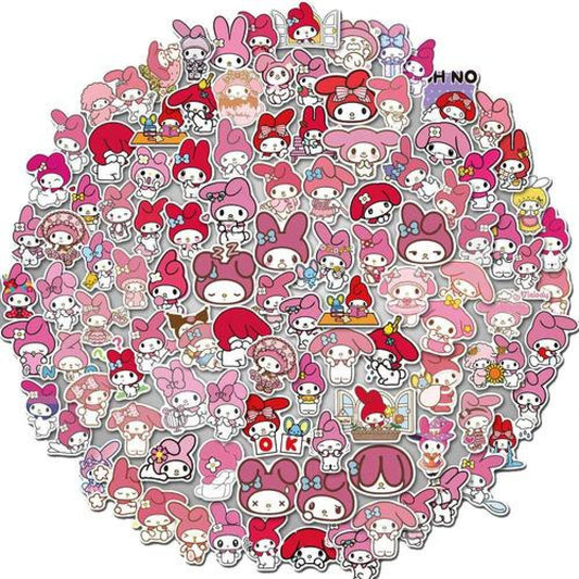 Set Sticker calcomanias animación My Melody cute
