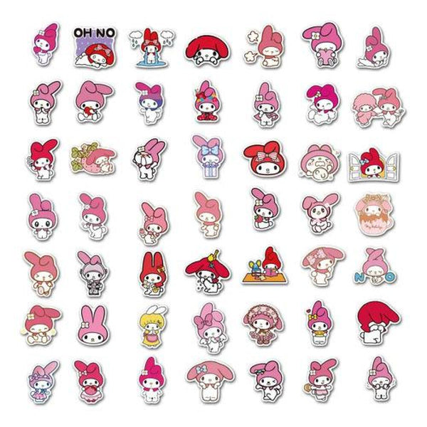 Set Sticker calcomanias animación My Melody cute