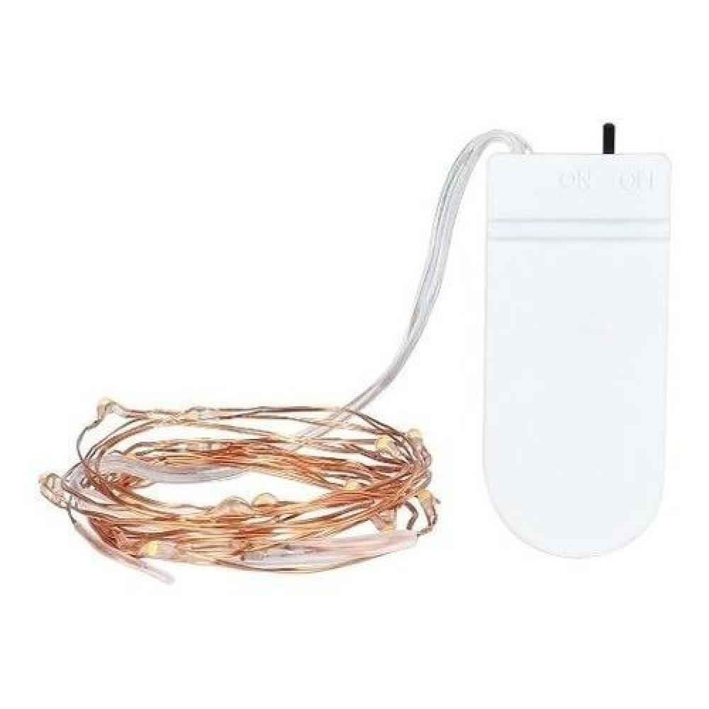 Luces Micro Led Hadas Pilas 2 Metros Colores Pilas Incluidas