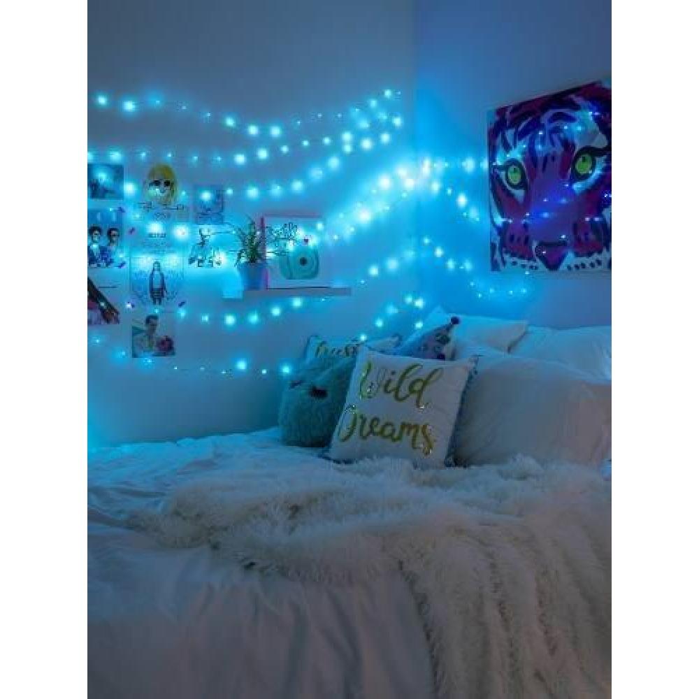 Luces Micro Led Hadas Pilas 2 Metros Colores Pilas Incluidas