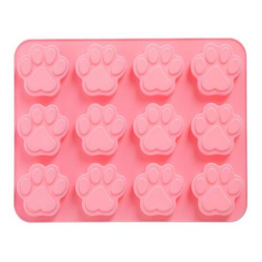 Molde de Silicona Patita de gato- perro animalito