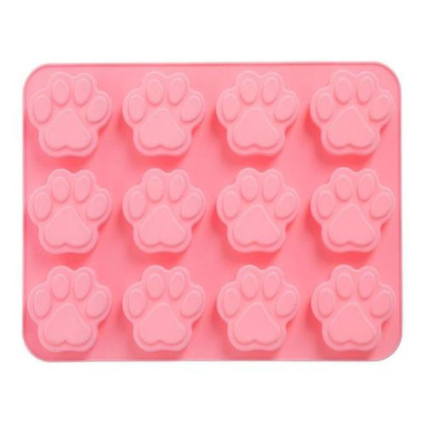 Molde de Silicona Patita de gato- perro animalito