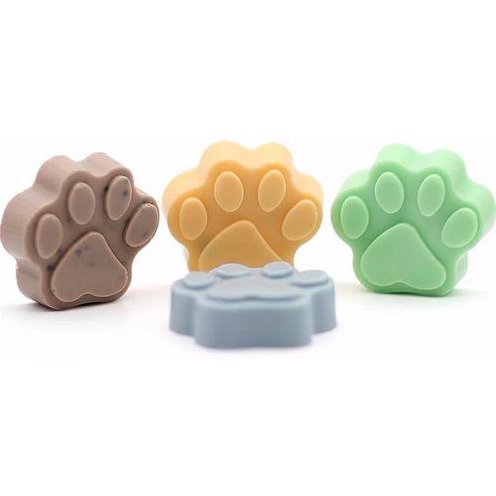 Molde de Silicona Patita de gato- perro animalito