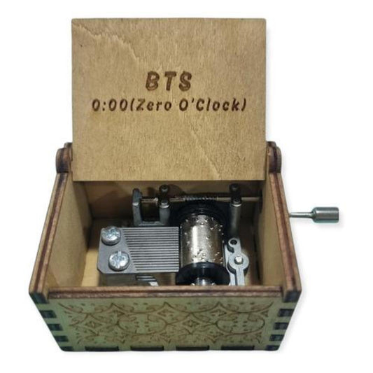 caja musical madera BTS 00:00 Zero o'clock