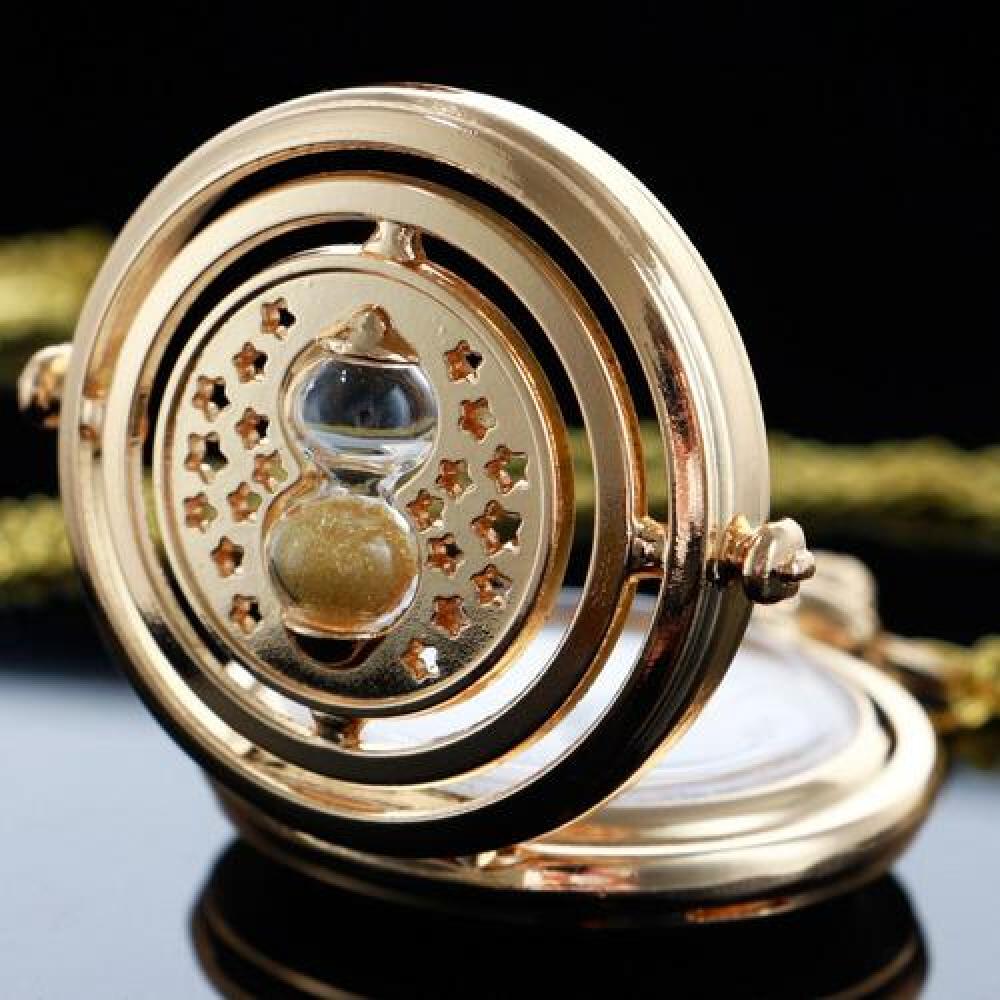Reloj De Bolsillo vintage Harry Potter giratiempo timeturner