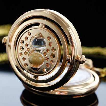 Reloj De Bolsillo vintage Harry Potter giratiempo timeturner