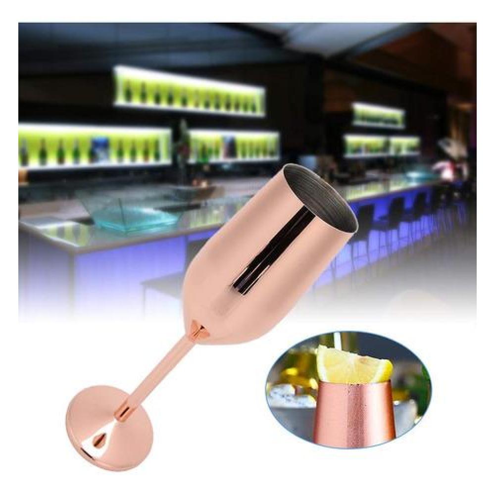 Copa metálica  Acero inoxidable Tipo Flauta Champagne