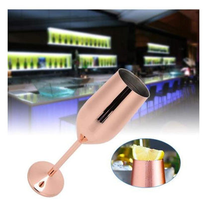 Copa metálica  Acero inoxidable Tipo Flauta Champagne