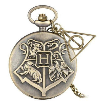 Reloj De Bolsillo Escuela Hp Harry reliquias