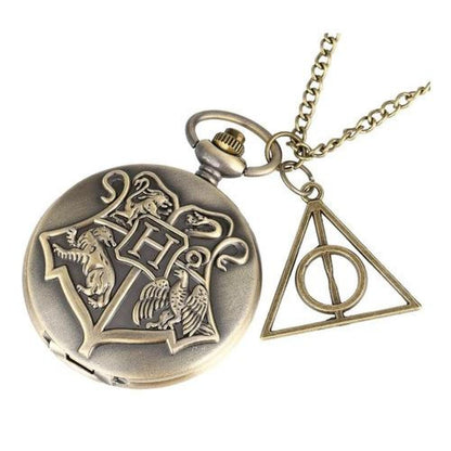 Reloj De Bolsillo Escuela Hp Harry reliquias