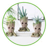Macetero Lapicero Guardianes Galaxia Bebe Groot 14 Cm.