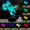 Lámpara 3D Chica Five Nights at Freddy's control remoto