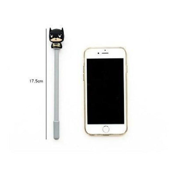 2 Unidades Lapices Tinta Negra Batman Dc Liga De La Justicia