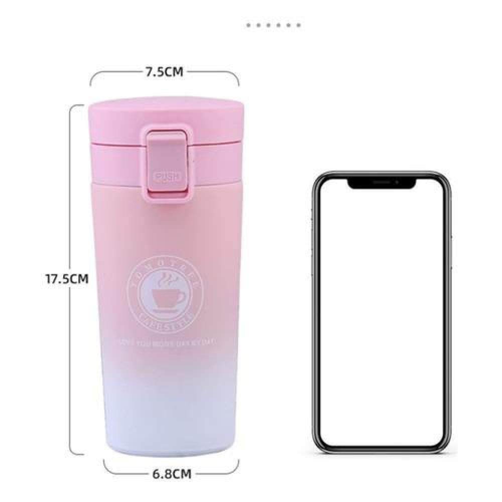 Vaso Térmico Mug Café Té Acero Inoxidable viaje portatil